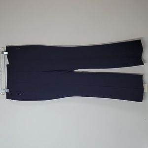 Chico's Pintuck  Pull On Navy blue Trouser Pants